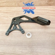 Rear disc ex135/150/155 200mm disc (ex rear disc)mm mounted with symmetrical 2-piston pigtail fando/