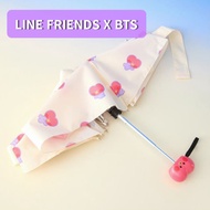 BT21 Minini Rainy Day Folding Umbrella | Official LINE FRIENDS | BTS BT21 Compact Umbrella