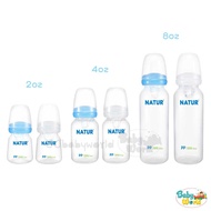 Natur Narrow Neck Milk Bottle 2-4-8 Ounces Nature