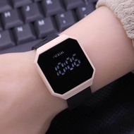 Jam tangan wanita Fossil Karet Digital Touchscreen LED watch Free box dan baterai cadangan
