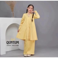 Kebaya budak Cotton 100% fesyen muslimah permpuan budak plaiun kebaya design baju kids
