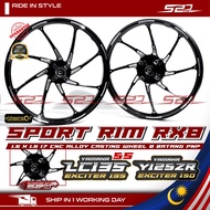 Sport Rim HYPERTECH Y125Z LCV8 LC5S EXCITER 135 1.6 1.6 X 17 PRO-RX8 Cast Casting Wheel CNC Alloy 8 