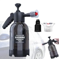Pump Pressure Sprayer 2L Portable Hand Pump Foamer Large Capacity Pump Sprayer Car Detailing Handhel