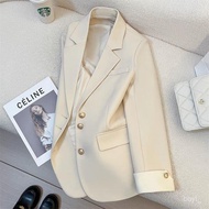 Taiwan Shipping Suit Jacket Women Versatile Fashion Casual Korean Version Spring Autumn Loose Design