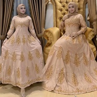 Hindi Nihada Rayon Pre-Miyum Women's Dress – Full Embroidery Front Sleeves 7/s8 Belts All Sizes