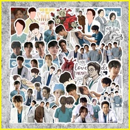 ✷ ❡ ❂ 50 PCS| DR. ROMANTIC STICKERS KDRAMA LAPTOP LUGGAGE STICKERS WATER RESISTANT