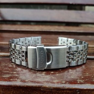 Seiko Beaded rice Bracelet 20mm Solid Flat Watch 22mm king Seiko/