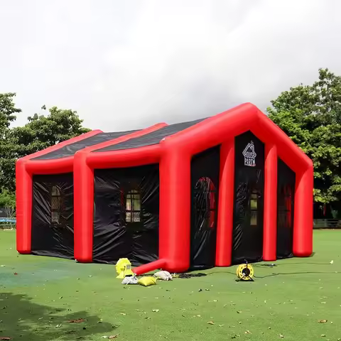 Outdoor Inflatable Event Tent 7.4x6.4x4.3 Meters Customizable Logo 24x21x14 Feet Inflatable Tent for