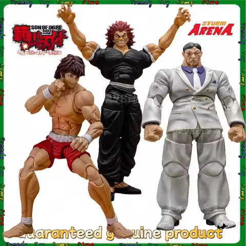 STORM Genuine STORM ARENA serie 1/12 Baki the Grappler Kaoru Hanayama&Baki Hanma&Yujiro Hanma modelo