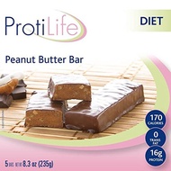 [USA]_Protilife PROTILIFE Pack Of 5 Delicious Peanut Butter Crisp Protein Diet Bar  Nutritious Low F