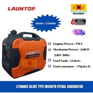 Launtop LT2000iS Inverter Generator | 2000W Silent Petrol Power Supply