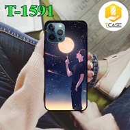 Iphone 12, 12 mini, 12 Pro, 12 Pro Max Case With Mood Image | Basic Rough Shockproof Cover Protects The camera