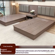 Hotel Furniture Full Set Modern Minimalist Guesthouse Room Bed Apartment Homestay Guest Room Platfor