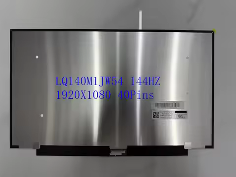 14.0" 144Hz 1920X1080 40Pins EDP LQ140M1JW54 Laptop LCD Screen Panel Display for Dell Alienware X14 