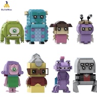 Monsters, Inc. Building Blocks Assembly Toys Gifts For Kids 154PCS Bricks Buildmoc