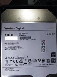【新明電腦】WD UltrastarDC HC510 保固內企業級2顆10T硬碟,送NAS主機 下殺出清價8000元。