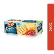 KEJU CHEDDAR CHEESE PROCHIZ CHEDDAR CHEESE BLOCK/ KEJU CHEDDAR CHEESE 2KG