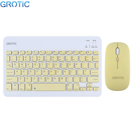 Keyboard Mouse Set Wireless LED 10 inch For Laptop PC Tablet Mobile Phone