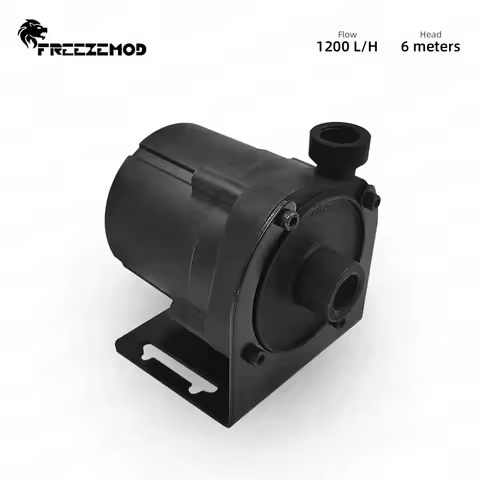 FREEZEMOD PU-SC1000 High Flow PWM Water Cooling Pump 1200L/H 4500RPM 6M Head Brushless Pump for PC L