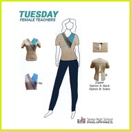 ☌ ♕ ◬ ORIGINAL DepEd Teacher Uniform Female Set