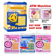 🎀Ready Stock🎀 Tabung Simpanan-Mini ATM Money Saving Box ATM Machine with Password Mini Bank, Mini AT