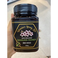 New Zealand Manuka Honey 350 MGO ( Wannisa’s Honey Ltd Brand ) น้ำผึ้งมานูก้า นิวซีแลนด์ 350 เอ็มจีโอ ตรา วรรณนิสา ฮันนี่ จำกัด
