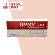 Serrata Tablet 10mg 10s x10 (BIG Pharmacy)