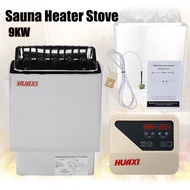 9000W 220V Electric Sauna Heater Wet Dry Sauna Heater Stainless Steel Stove For Home Hotel Bath Show