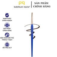 Bdellium Tools Small Angle B762 Super Sharp Eyebrow Liner Brush with Ultra Thin Flat Head