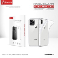 Realme C15 - Copper Softcase Bening / Clear