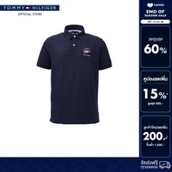 [SpecialCollection]Tommy Hilfiger เสื้อโปโล ผู้ชาย รุ่น XM0XM04762 DW5 - สีน้ำเงิน ทรง Regular