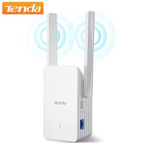 Tenda 1501Mbps WiFi6 Repeater A23 Extender 2.4/5GHz Dual Band Signal Booster AX1500 Gigabit Ethernet
