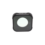 NC HD 15X Macro Close Up Multi-Layer Coating Camera Lens Filter Black Optical Glass Lens Vlog for Go