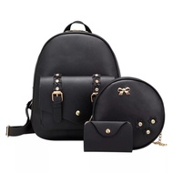 Glory id ( BISA BAYAR DITEMPAT ) TAS RANSEL WANITA BERANAK TERBARU 2020 - TAS WANITA - BACKPACK LOUIS BUNGA SET 3IN - TANPA GANTUNGAN - TAS RANSEL FASHION KOREA -TAS IMPORT - TAS BAHU WANITA - TAS RANSEL ANAK PEREMPUAN - BACKPACK 3IN 1 KOREAN STYLE - TAS