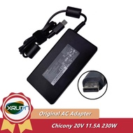 Genuine Chicony A21-230P2B A230A062P 20V 11.5A 230W AC Adapter Charger for Laptop Power Supply