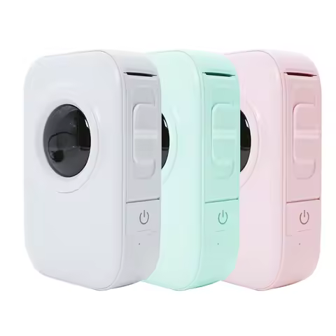 D30 Pro Label Printer Pocket Smartphone Label Maker BT Wireless Thermal Printing 203DPI Support 15mm