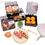 MAYWI Doll Accessories Playing House Bakery Shop Scene Model Dollhouse Cake