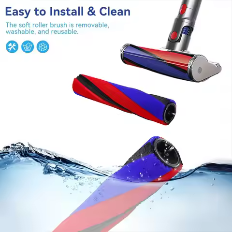 Soft Roller Brush Replacement for Dyson V8 Slim V10 Slim V12 Detect Slim V15 Detect Slim Cordless Va