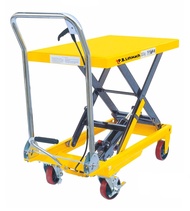 Scissor Lift Table Model: SP300/SP500 รถยกสูง รุ่นSP300/SP500 สามารถรับน้ำหนักได้มากสุดถึง500กก. เเข