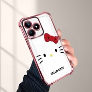 Case For Realme C53 C51 C51S Note 50 Narzo N53 Silicone Four-corner drop protection Phone FS