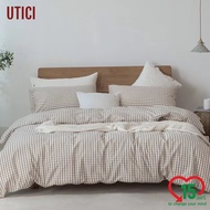 ผ้าปูที่นอน ปลอกผ้านวม 6ฟุต/5ฟุต muji ครบ4ชิ้น รวม ปลอกหมอน ผ้าปูที่นอน ปลอกผ้านวม Fitted sheet