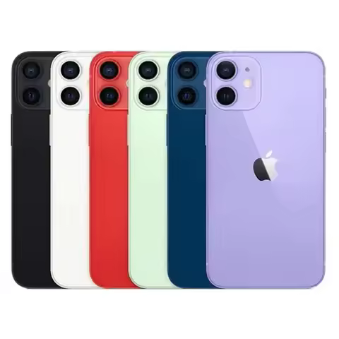 Unlocked Original Apple iPhone 12 Mini 64/128/256GB ROM 4GB RAM IOS A14 Bionic Hexa Core 5.4'' Dual 