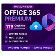 【1TB OneDrive Account】 Microsoft Office 365 | Official Full Apps | Tablet/Mobile/PC