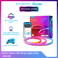 Dây Đèn LED RGBIC tạo hình dán tường Govee Neon LED Strip Light H61A0 (3M) | Hiệu ứng nhấp nháy chạy
