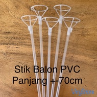 70cm Pvc Balloon Stick / Transparent Bobo Balloon Stick / Large Balloon Stick