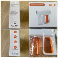 納米噴霧消毒槍 K6X Nano Spray Machine K5 K5pro K6pro