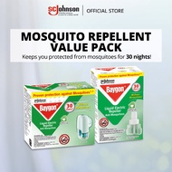 Baygon Liquid Mosquito Electric Repeller Value Pack - Starter and Refill 21.9ml
