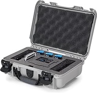 Nanuk 909 Waterproof Hard Case with Foam Insert for GoPro Hero 9 &amp; 10 - Silver