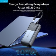 [Vyvylabs+3C Certified] PowerBank Power Cube Pro 20000mAh 100W Fast Charging + Digital Display + Bui