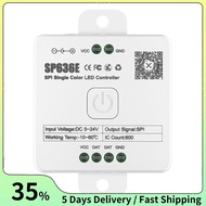 SP630E DC5V-24V LED Controller Bluetooth Compatible for Multiple LED Strip Type Applications